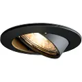 QAZQA Smart downlight svart justerbar inkl. Wifi GU10 - Edu