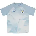 Puma Manchester City Fc 23/24 Før Kamp Junior T-skjorte Med Korte Ermer