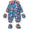 Boboli Technical Fabric Babygrow Dress