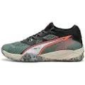 Puma Eliminate NITROâ¢ SQD 4 Handball Shoes Unisex, Shoes, Eucalyptus/Black/Glowing Red, 43