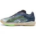 Puma Accelerate NITROâ¢ SQD 4 FOREVER.BETTER. Handball Shoes Unisex, Shoes, Vapor Gray/Inky Blue/Black, 42.5