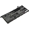 24.Se Batteri til bærbar PC for DELL XPS 13 9360, XPS 13 9360-D1605G og andre.