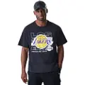 New Era Nba Outline Grphc Oversize La Lakers Kortarmet T-skjorte