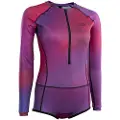 iON Bottoms Dame Langermet Rashguard Med Halv Glidelås