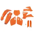 Ufo Ktm Sx/sx-f 2001-2002 Ktkit501f-127 Fork Protectors & Plastsett