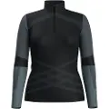 Smartwool Intraknit Thermal Merino Colorblock Genser Med Halv Glidelås