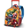 KARACTERMANIA Marvel The Avengers Attack 3d Ryggsekk Med Hjul