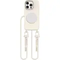 Tech-Protect bakdeksel med MagSafe og bærestropp for iPhone 16 Pro - Beige
