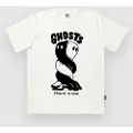 The Dudes Ghosts Classic Premium T-skjorte hvit