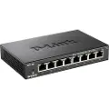 D-Link DES 108 - Switch - 8 x 10/100 - stasjonær