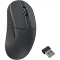 Keychron M3 Mini Ultralight 55g Wireless 8K - Gaming mus - Optisk - 5 - Svart