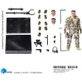 Hiya Toys Universell Soldat Utmerket Super Serie Handling 1/12 Luc Deveraux Handling Figur 16 Cm
