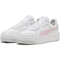 Puma Carina Street Sneakers Women, Shoes, White/Rose Mauve/Feather Gray, 38