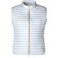 Save the Duck for woman. D85310W-IRIS20 Waistcoat Arabella grey (L), Casual, Nylon