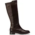 Wonders for woman. C-54100 Brown Codigre boots (40), Leather, Flat, Zip, Casual