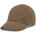 Fred perry for man. HW6726 Pique Classic Cap brown (OSFA), Casual, Cotton