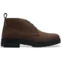 Barbour for man. MFO0818 Forster Chukka Leather Shoes brown (43), Flat, Laces, Casual