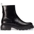 Wonders for woman. A-4305 Ankle boots Bones 05 black (41), 1 to 3 cm, Zip, Casual
