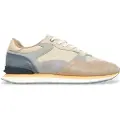 HOFF for man. 22502607 City Edinburgh beige trainers (47), Leather, Flat, Laces, Casual