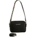 Valentino for woman. VBS5A809 Alexia shoulder bag black (OSFA), Casual, Polyurethane