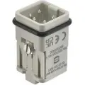 Harting Stikindsats HAN 3 A PUSH-IN klemmer 4-polet + J, klemmer han-indsats