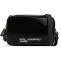 Karl Lagerfeld A4w30176 Metal Logo Skulderveske