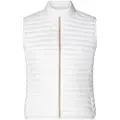 Save the Duck for woman. D85310W-IRIS20 Waistcoat Arabella white (L), Casual, Nylon