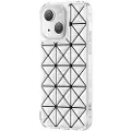 Mtp Products Kingxbar Miya Series iPhone 14 Plus Hybrid-deksel - Snø Hvit