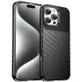 Mtp Products iPhone 16 Pro Thunder Series TPU-deksel - Svart