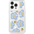 Mtp Products iPhone 15 Pro Fashion TPU-deksel - Blomster / jordbær