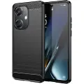 Mtp Products OnePlus Nord CE3 Børstet TPU Deksel - Karbonfiber - Svart