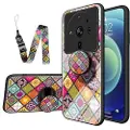 Mtp Products Checkered Pattern Xiaomi 12S Ultra Hybrid-deksel - Fargerik Mandala