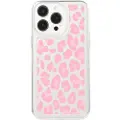 Mtp Products iPhone 15 Pro Fashion TPU-deksel - Rosa leopard