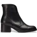 Wonders for woman. G-6253 Leather ankle boots Santafé 53 black (39), 3 to 5 cm, Zip, Casual