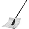 Vevor snøspade for innkjørsel, 40 cm bred snøspade i aluminiumslegering, sklisikkert grep, snøplogspader med stor kapasitet, avtakbart og lett snøfjerningsverktøy for hage, bil, camping, utendørs bruk