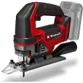 Einhell TE-JS 18/100 Li - Solo, Toppgrep, Sort, Rød, Rustfritt stål, 45°, Børstet, 10 cm, 1,2 cm - SOLO