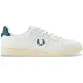 Fred perry for man. B6312-C22 Leather Sneakers B721 white (42), Flat, Laces, Casual
