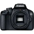 Canon EOS 4000D - Digitalkamera - SLR - 18.0 MP - APS-C - 1080 p / 30 fps - Wi-Fi - svart (Only Body, no lens)