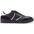 Fred perry for man. B1322-608 Leather Sneakers B4 black (44), Flat, Laces, Casual