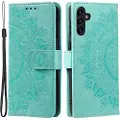 Mtp Products Samsung Galaxy A54 5G Mandala Series Lommebok-deksel - Grønn