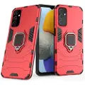 Mtp Products Samsung Galaxy M23/F23 Hybrid-Deksel med Ringholder - Rød