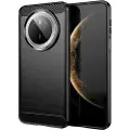 Mtp Products Huawei Mate 70 Børstet TPU Deksel - Karbonfiber - Svart