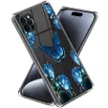 Mtp Products iPhone 15 Pro Stilig Ultra-Slim TPU-deksel - Sommerfugl og Blomster