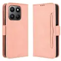 Mtp Products Honor 400 Smart 5G/4G/X7d 4G Kortholder Lommebokveske - Rosa