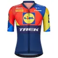 Santini Team Aero Lidl-trek 2025 Kort Ermet Trøye