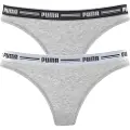 Puma String Women (2-Pack), Clothing, Grey/Grey, 2