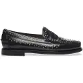 Sebago for woman. 78118KW Dan Studs Leather Loafers black (40), Flat, 1 to 3 cm, None, Casual, Party, Classic
