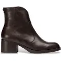 Wonders for woman. G-6253 Santafé 53 brown leather ankle boots (37), 3 to 5 cm, Zip, Casual