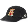 BARROW unisex. F5BWUABC054 Bear logo cap black (OSFA), Casual, Cotton