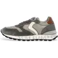 Voile Blanche for man. 2018750 Paris Leather Sneakers grey (42), Flat, Laces, Casual